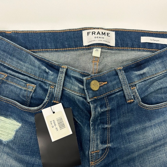 Frame Denim Le Garcon Jeans - Picture 3 of 7